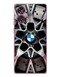 Чехол для Motorola Edge 50 Fusion с картинкой «BMW — деталь диска»
