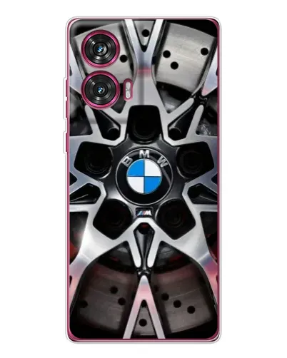Чохол для Motorola Edge 50 Fusion з картинкою «BMW — деталь диска» Чохол для Motorola Edge 50 Fusion з картинкою «BMW — деталь диска»