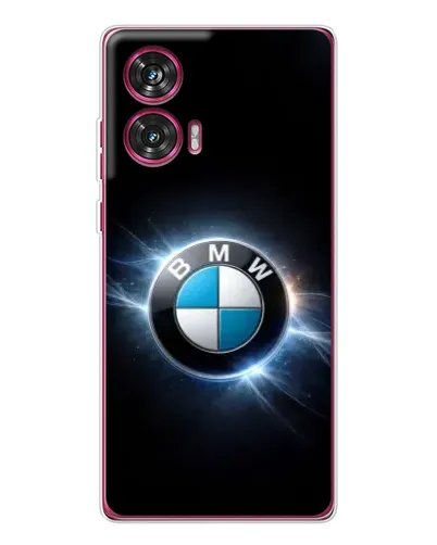 Чохол для Motorola Edge 50 Fusion з картинкою «BMW — неонове сяйво» Чохол для Motorola Edge 50 Fusion з картинкою «BMW — неонове сяйво»