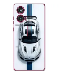 Чехол для Motorola Edge 50 Fusion с картинкой «Вид сверху — BMW M»