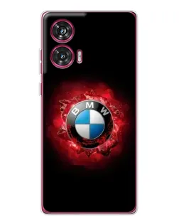 Чохол для Motorola Edge 50 Fusion з картинкою «Логотип BMW — спалах»