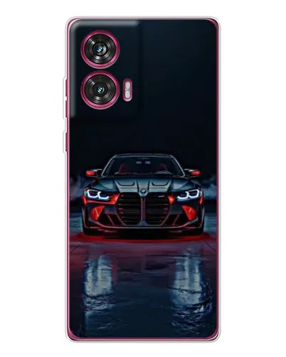 Чохол для Motorola Edge 50 Fusion з картинкою «BMW на мокрій дорозі» Чохол для Motorola Edge 50 Fusion з картинкою «BMW на мокрій дорозі»
