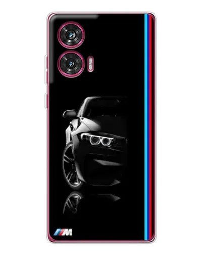 Чохол для Motorola Edge 50 Fusion з картинкою «Силует BMW в темряві» Чохол для Motorola Edge 50 Fusion з картинкою «Силует BMW в темряві»