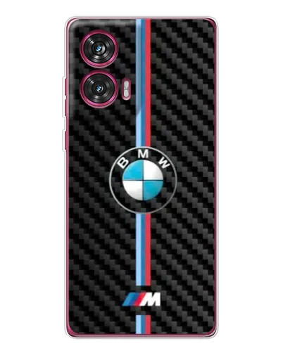 Чохол для Motorola Edge 50 Fusion з картинкою «Емблема BMW та карбон» Чохол для Motorola Edge 50 Fusion з картинкою «Емблема BMW та карбон»