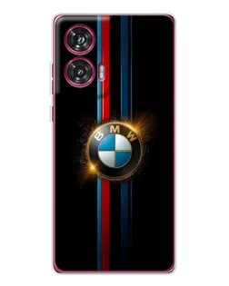 Чохол для Motorola Edge 50 Fusion з картинкою «BMW M-Power неон»