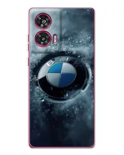 Чохол для Motorola Edge 50 Fusion з картинкою «Логотип BMW — лід»