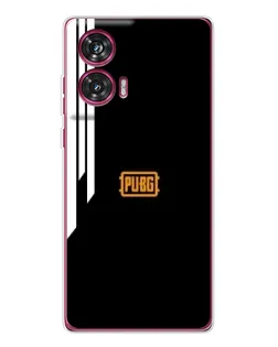 Чехол для Motorola Edge 50 Fusion с картинкой «PUBG — вертикальные линии»
