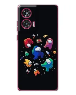 Чехол для Motorola Edge 50 Fusion с картинкой «Among Us космос»