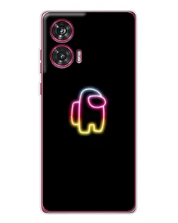 Чехол для Motorola Edge 50 Fusion с картинкой «Among Us градиент»