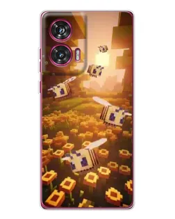 Чехол для Motorola Edge 50 Fusion с картинкой «Поле подсолнухов»
