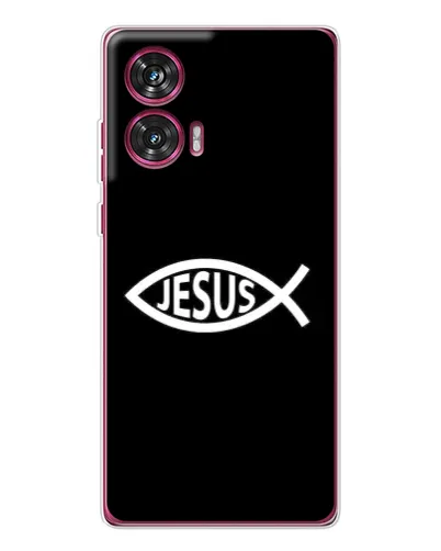 Чехол для Motorola Edge 50 Fusion с картинкой «Классический Jesus»