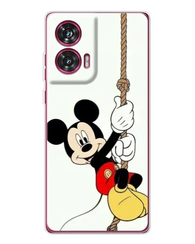 Чехол для Motorola Edge 50 Fusion с картинкой «Mickey на канате»