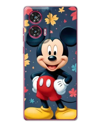 Чехол для Motorola Edge 50 Fusion с картинкой «Осенний Mickey Mouse»