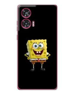 Чехол для Motorola Edge 50 Fusion с картинкой «Классический Губка Боб»