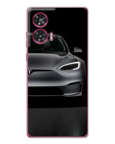 Чохол для Motorola Edge 50 Fusion з картинкою «Tesla Model S Look»