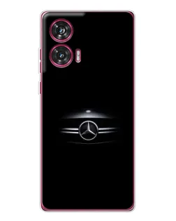 Чехол для Motorola Edge 50 Fusion с картинкой «Mercedes — абстрактные линии»