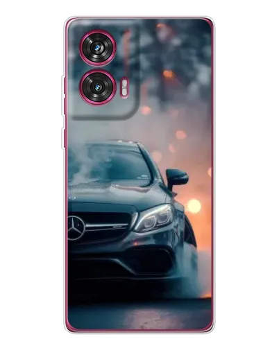 Чехол для Motorola Edge 50 Fusion с картинкой «Mercedes — ночной город» Чехол для Motorola Edge 50 Fusion с картинкой «Mercedes — ночной город»