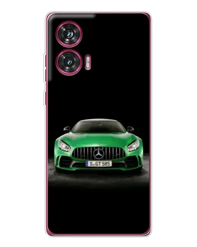 Чехол для Motorola Edge 50 Fusion с картинкой «Mercedes — неоновый лого» Чехол для Motorola Edge 50 Fusion с картинкой «Mercedes — неоновый лого»