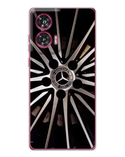 Чехол для Motorola Edge 50 Fusion с картинкой «Диск Mercedes» Чехол для Motorola Edge 50 Fusion с картинкой «Диск Mercedes»