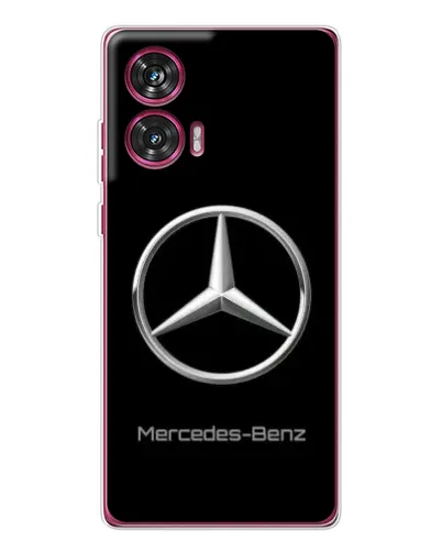 Чехол для Motorola Edge 50 Fusion с картинкой «Mercedes Silver Logo» Чехол для Motorola Edge 50 Fusion с картинкой «Mercedes Silver Logo»
