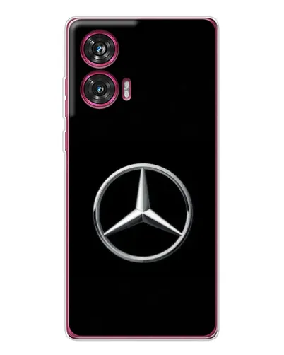 Чехол для Motorola Edge 50 Fusion с картинкой «Mercedes классический лого» Чехол для Motorola Edge 50 Fusion с картинкой «Mercedes классический лого»