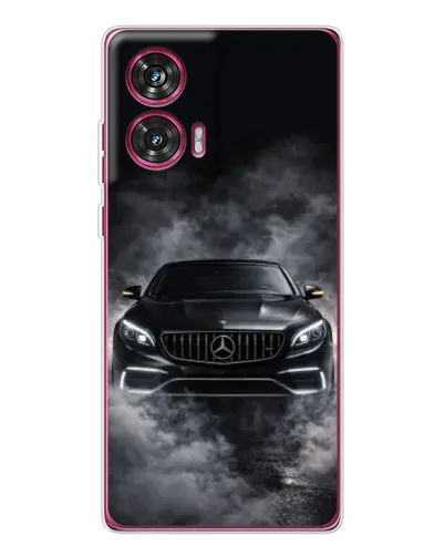 Чехол для Motorola Edge 50 Fusion с картинкой «Mercedes в дыму» Чехол для Motorola Edge 50 Fusion с картинкой «Mercedes в дыму»