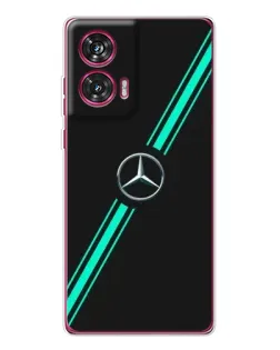 Чохол для Motorola Edge 50 Fusion з картинкою «Спортивні лінії Mercedes»