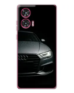 Чехол для Motorola Edge 50 Fusion с картинкой «Audi — детализация кузова»