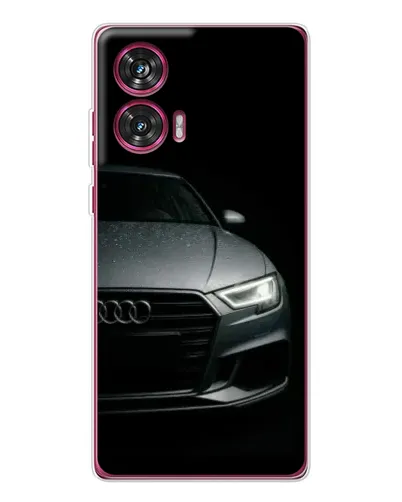 Чехол для Motorola Edge 50 Fusion с картинкой «Audi — детализация кузова»