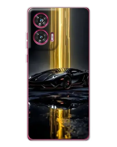 Чехол для Motorola Edge 50 Fusion с картинкой «Ночной Lamborghini драйв» Чехол для Motorola Edge 50 Fusion с картинкой «Ночной Lamborghini драйв»