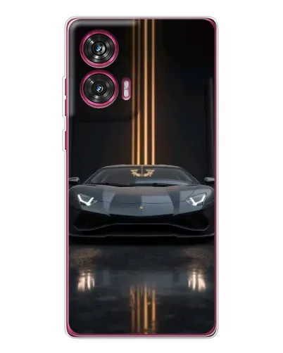 Чехол для Motorola Edge 50 Fusion с картинкой «Lamborghini золотые линии» Чехол для Motorola Edge 50 Fusion с картинкой «Lamborghini золотые линии»