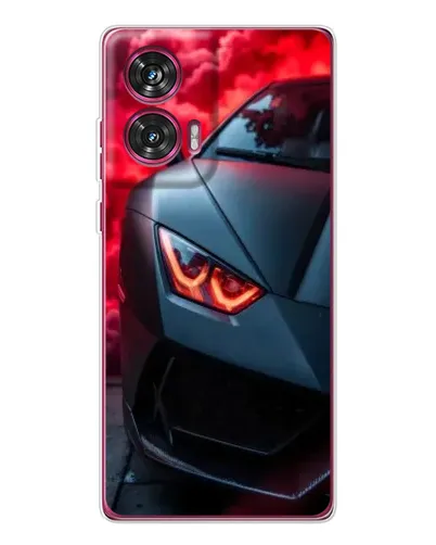 Чехол для Motorola Edge 50 Fusion с картинкой «Lamborghini красное сияние» Чехол для Motorola Edge 50 Fusion с картинкой «Lamborghini красное сияние»