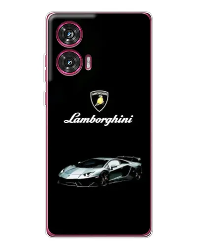 Чехол для Motorola Edge 50 Fusion с картинкой «Логотип Lamborghini классика» Чехол для Motorola Edge 50 Fusion с картинкой «Логотип Lamborghini классика»