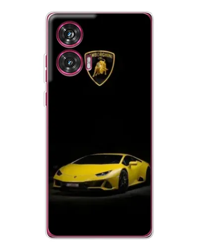 Чехол для Motorola Edge 50 Fusion с картинкой «Lamborghini желтый акцент» Чехол для Motorola Edge 50 Fusion с картинкой «Lamborghini желтый акцент»