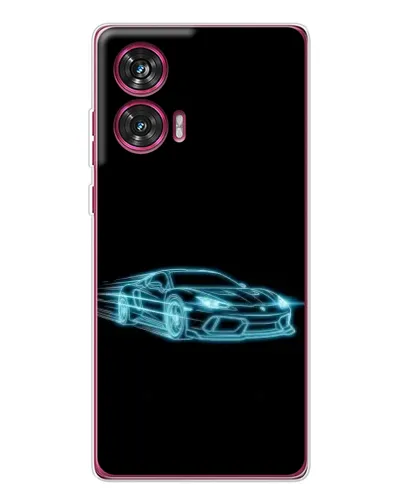 Чехол для Motorola Edge 50 Fusion с картинкой «Неоновый контур Lamborghini» Чехол для Motorola Edge 50 Fusion с картинкой «Неоновый контур Lamborghini»