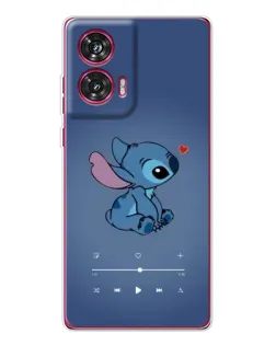 Чехол для Motorola Edge 50 Fusion с картинкой «Музыкальный Stitch»