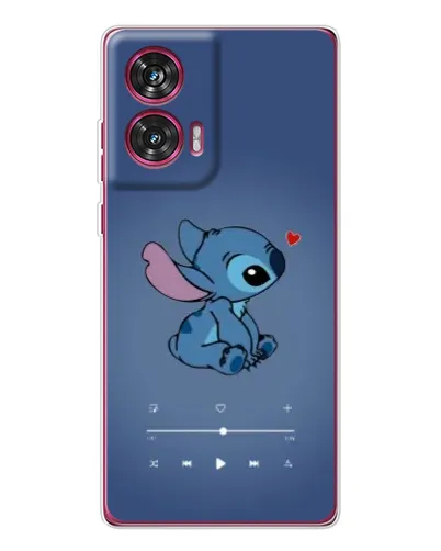 Чехол для Motorola Edge 50 Fusion с картинкой «Музыкальный Stitch»