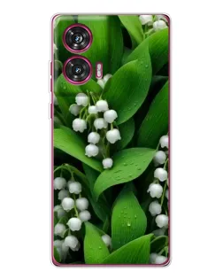 Чехол для Motorola Edge 50 Fusion с картинкой «Ландыши в зелени» Чехол для Motorola Edge 50 Fusion с картинкой «Ландыши в зелени»