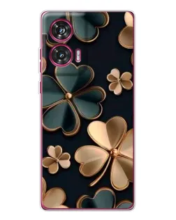 Чехол для Motorola Edge 50 Fusion с картинкой «Клевер в золоте» Чехол для Motorola Edge 50 Fusion с картинкой «Клевер в золоте»