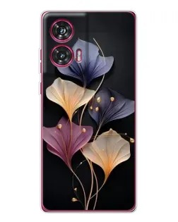 Чехол для Motorola Edge 50 Fusion с картинкой «Лиловые цветы грации» Чехол для Motorola Edge 50 Fusion с картинкой «Лиловые цветы грации»