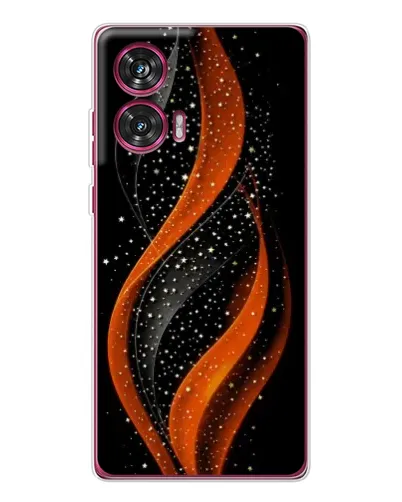 Чехол для Motorola Edge 50 Fusion с картинкой «Огненная звездная волна»