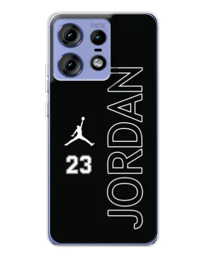 Чехол для Motorola Edge 50 Pro с картинкой «Jordan Vertical»