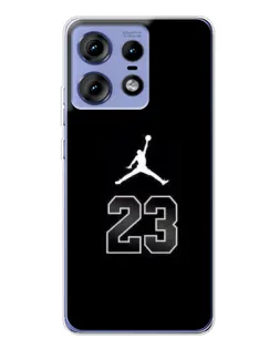 Чехол для Motorola Edge 50 Pro с картинкой «Jordan Flight 23»