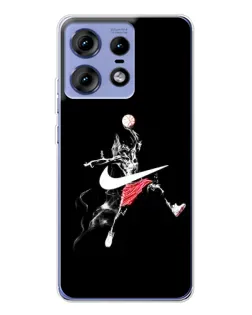 Чехол для Motorola Edge 50 Pro с картинкой «Jordan Jumpman»