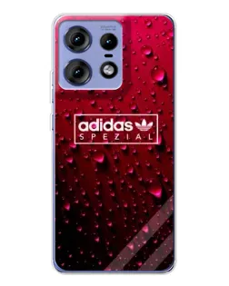 Чехол для Motorola Edge 50 Pro с картинкой «Adidas Gold Marble»