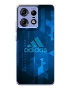 Чехол для Motorola Edge 50 Pro с картинкой «Adidas Sport Art»