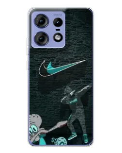 Чехол для Motorola Edge 50 Pro с картинкой «Спортивный арт Nike» Чехол для Motorola Edge 50 Pro с картинкой «Спортивный арт Nike»