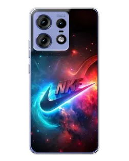 Чехол для Motorola Edge 50 Pro с картинкой «Огненный логотип Nike» Чехол для Motorola Edge 50 Pro с картинкой «Огненный логотип Nike»