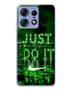 Чехол для Motorola Edge 50 Pro с картинкой «Зеленый неоновый Nike» Чехол для Motorola Edge 50 Pro с картинкой «Зеленый неоновый Nike»