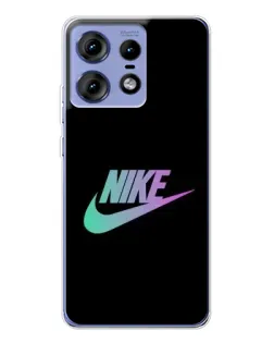 Чехол для Motorola Edge 50 Pro с картинкой «Nike — городская ночь» Чехол для Motorola Edge 50 Pro с картинкой «Nike — городская ночь»